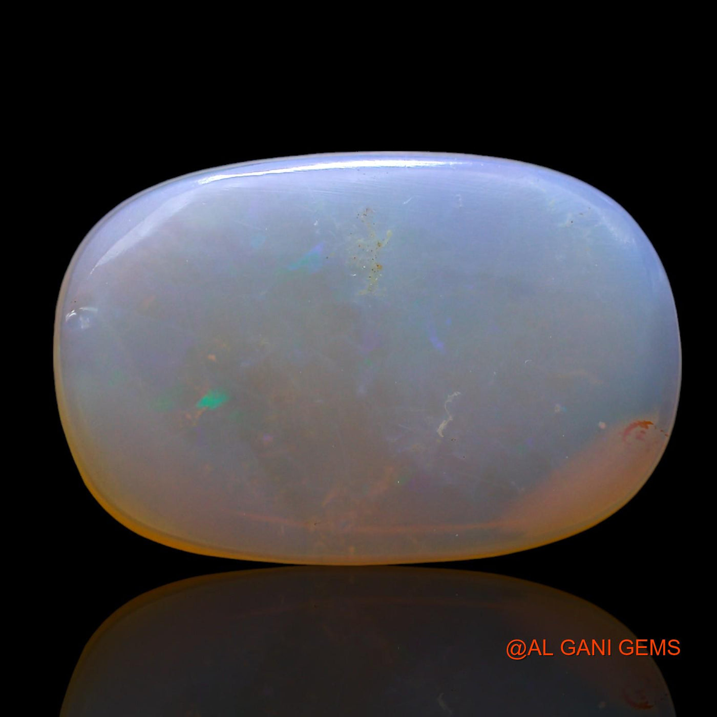 9.00 Cts Natural Australian Fire Opal Oval Cabochon Loose Gemstone For Jewelry 21x14x4 mm AE-850