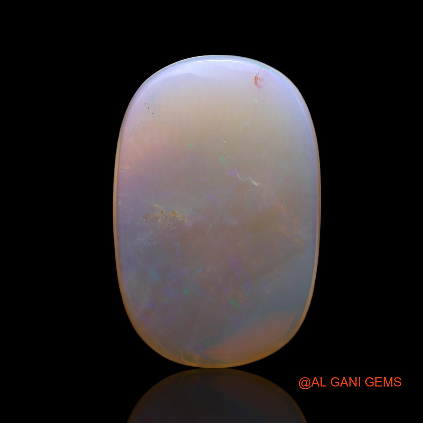 9.00 Cts Natural Australian Fire Opal Oval Cabochon Loose Gemstone For Jewelry 21x14x4 mm AE-850