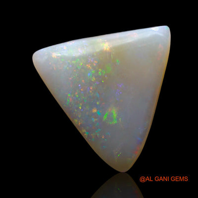 6.00 Cts Unheated Australian Fire Opal Loose Gemstone Trillion Cabochon Natural 17x16x3 mm AE-851