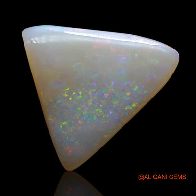 6.00 Cts Unheated Australian Fire Opal Loose Gemstone Trillion Cabochon Natural 17x16x3 mm AE-851