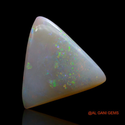 6.00 Cts Unheated Australian Fire Opal Loose Gemstone Trillion Cabochon Natural 17x16x3 mm AE-851