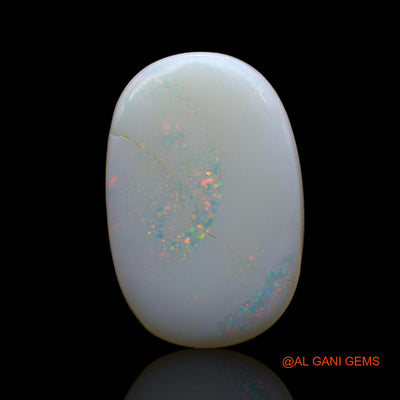 12.00 Cts Natural Australian Fire Opal Oval Cabochon Loose Gemstone For Jewelry 20x13x5 mm AE-852
