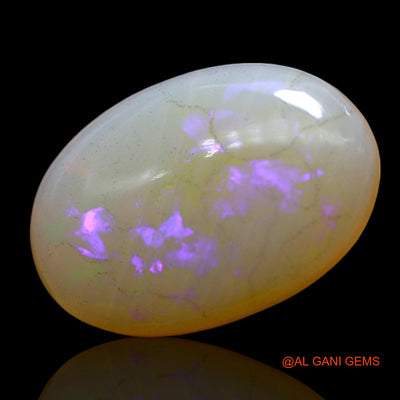 9.00 Cts Natural Australian Fire Opal Oval Cabochon Loose Gemstone For Jewelry 20x14x4 mm AE-853