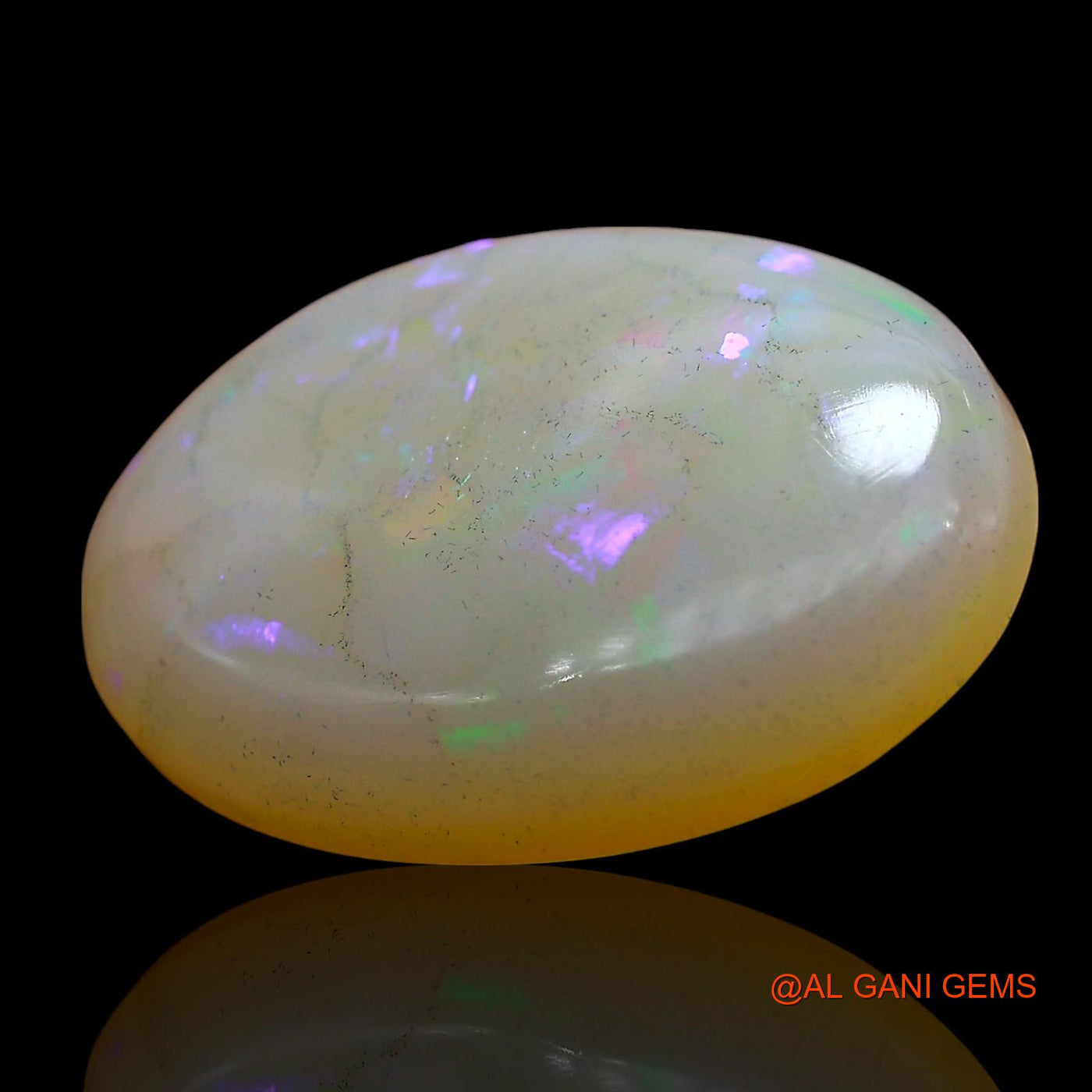 9.00 Cts Natural Australian Fire Opal Oval Cabochon Loose Gemstone For Jewelry 20x14x4 mm AE-853