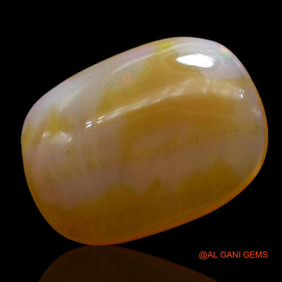 11.00 Cts Natural Australian Fire Opal Oval Cabochon Loose Gemstone For Jewelry 20x14x5 mm AE-854