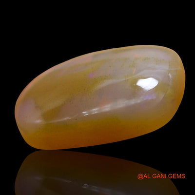 11.00 Cts Natural Australian Fire Opal Oval Cabochon Loose Gemstone For Jewelry 20x14x5 mm AE-854
