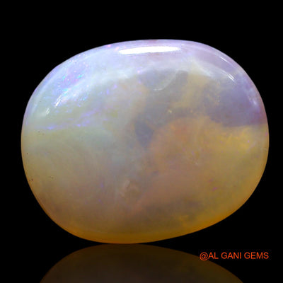 10.00 Cts Natural Australian Fire Opal Loose Gemstone Oval Cabochon 19x16x4 mm AE-855