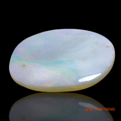 6.00 Cts Natural Australian Fire Opal Loose Gemstone Oval Cabochon 20x15x3 mm AE-856
