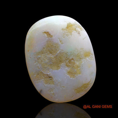 6.00 Cts Natural Australian Fire Opal Loose Gemstone Oval Cabochon 20x15x3 mm AE-856