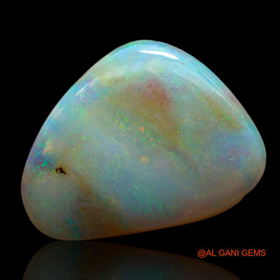 Natural Untreated Fire Opal Loose Gemstone Fancy Cabochon From Australia 9.00 Cts 20x15x5 mm AE-857