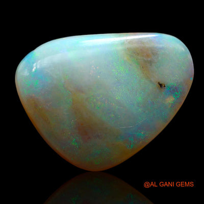 Natural Untreated Fire Opal Loose Gemstone Fancy Cabochon From Australia 9.00 Cts 20x15x5 mm AE-857