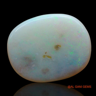 10.00 Cts Natural Australian Fire Opal Oval Cabochon Loose Gemstone For Jewelry 20x16x4 mm AE-858