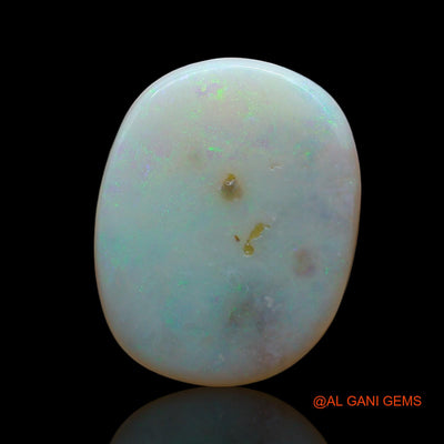 10.00 Cts Natural Australian Fire Opal Oval Cabochon Loose Gemstone For Jewelry 20x16x4 mm AE-858