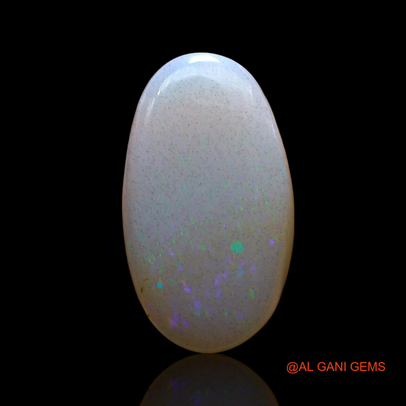 9.00 Cts Natural Australian Fire Opal Loose Gemstone Oval Cabochon 22x13x4 mm AE-859