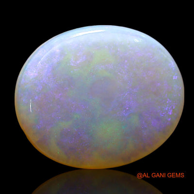 Natural Fire Opal Gemstone 9.00 Cts Loose Oval Cabochon From Australia 19x16x4 mm AE-861