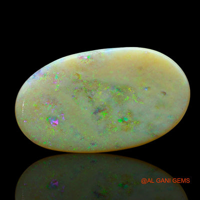 5.00 Cts Natural Australian Fire Opal Loose Gemstone Oval Cabochon 22x13x2 mm AE-863