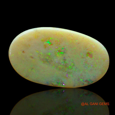 5.00 Cts Natural Australian Fire Opal Loose Gemstone Oval Cabochon 22x13x2 mm AE-863