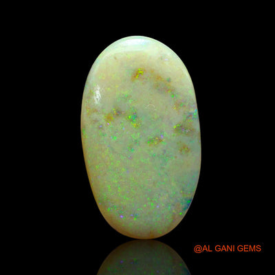 5.00 Cts Natural Australian Fire Opal Loose Gemstone Oval Cabochon 22x13x2 mm AE-863