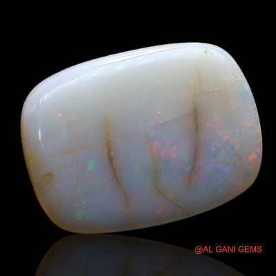 10.00 Cts Natural Australian Fire Opal Loose Gemstone Oval Cabochon 19x14x4 mm AE-864