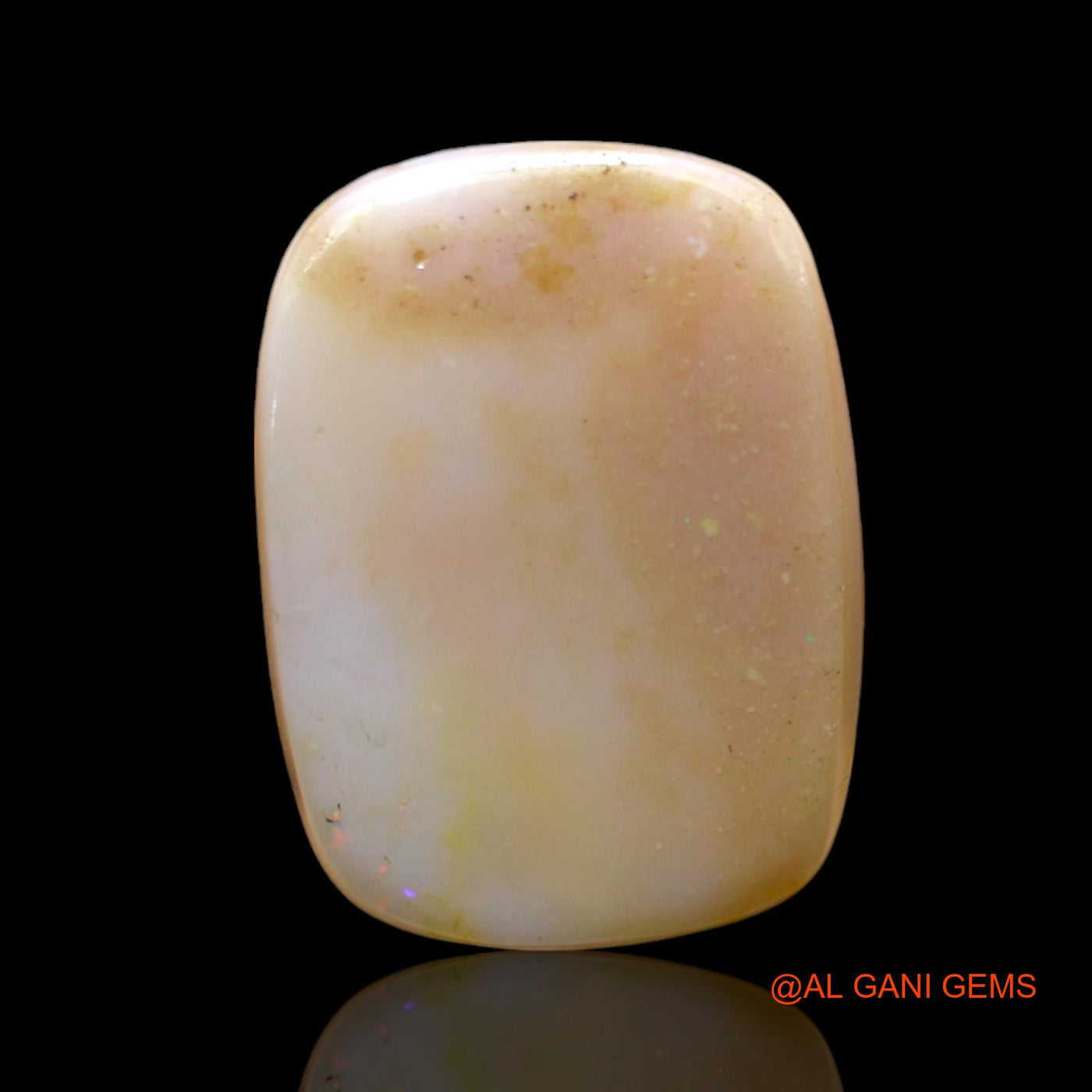 10.00 Cts Natural Australian Fire Opal Loose Gemstone Oval Cabochon 19x14x4 mm AE-864