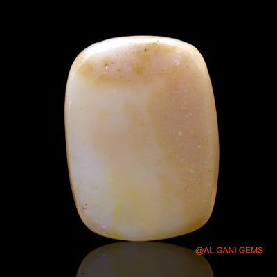 10.00 Cts Natural Australian Fire Opal Loose Gemstone Oval Cabochon 19x14x4 mm AE-864