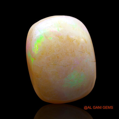 14.00 Cts Natural Australian Fire Opal Loose Gemstone Oval Cabochon 19x15x7 mm AE-865