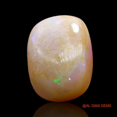 14.00 Cts Natural Australian Fire Opal Loose Gemstone Oval Cabochon 19x15x7 mm AE-865