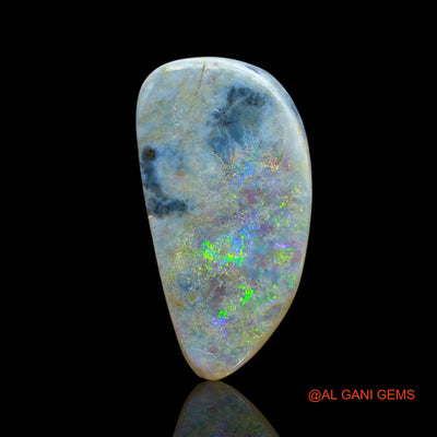 6.00 Cts Natural Australian Fire Opal Loose Gemstone Fancy Cabochon 22x11x3 mm AE-866