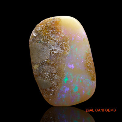 7.00 Cts Natural Australian Fire Opal Loose Gemstone Oval Cabochon 20x13x3 mm AE-869