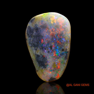 2.00 Cts Natural Australian Fire Opal Loose Gemstone Fancy Cabochon 15x9x3 mm AE-86