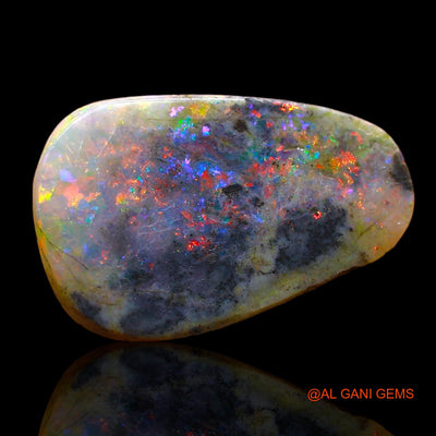 2.00 Cts Natural Australian Fire Opal Loose Gemstone Fancy Cabochon 15x9x3 mm AE-86