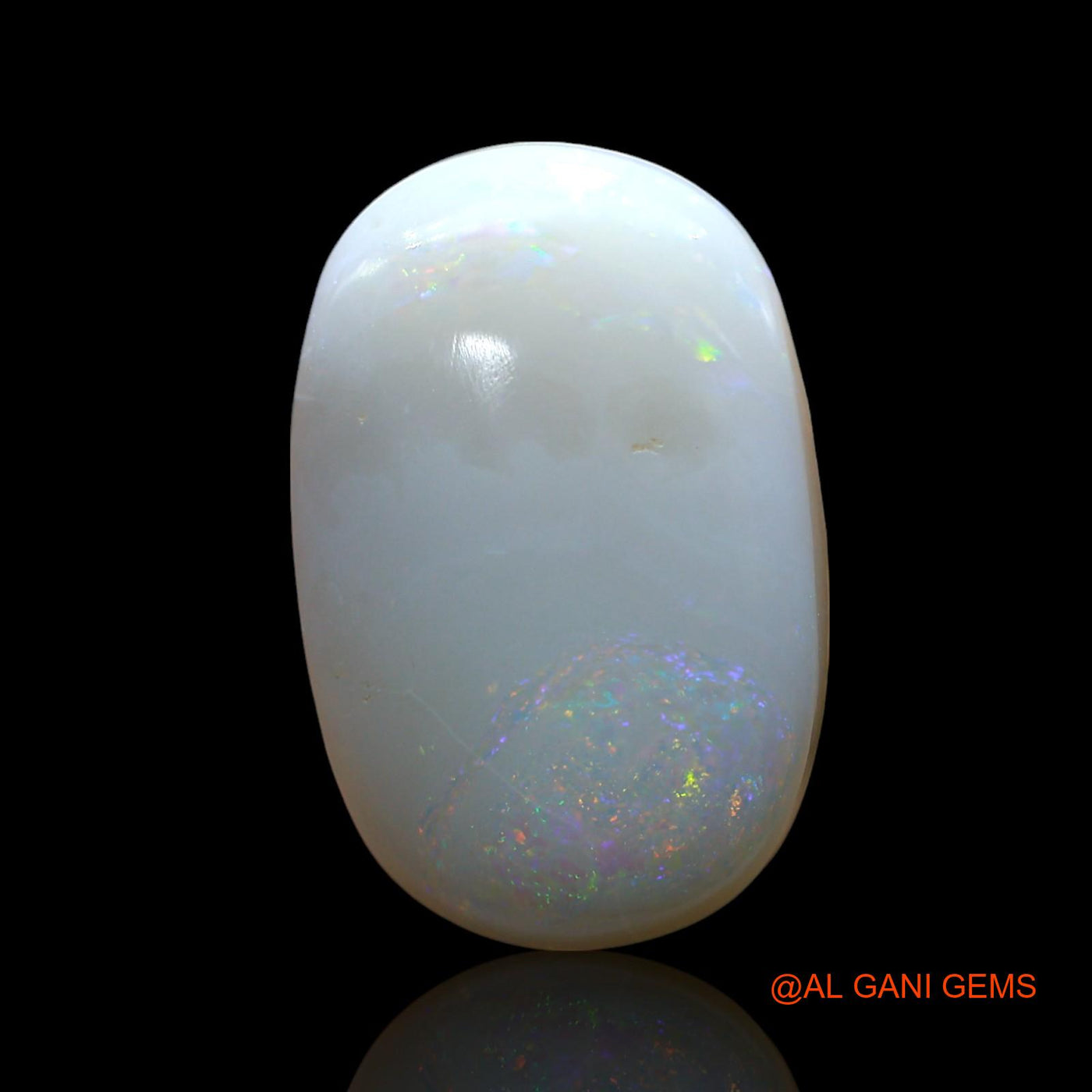 9.00 Cts Natural Australian Fire Opal Loose Gemstone Oval Cabochon 20x13x4 mm AE-872
