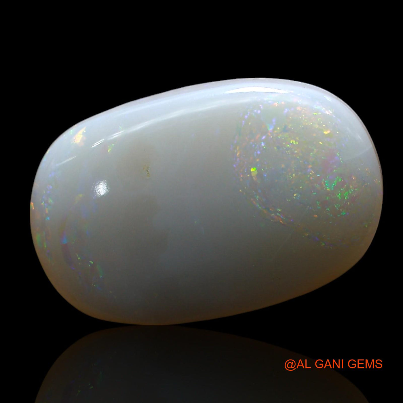9.00 Cts Natural Australian Fire Opal Loose Gemstone Oval Cabochon 20x13x4 mm AE-872