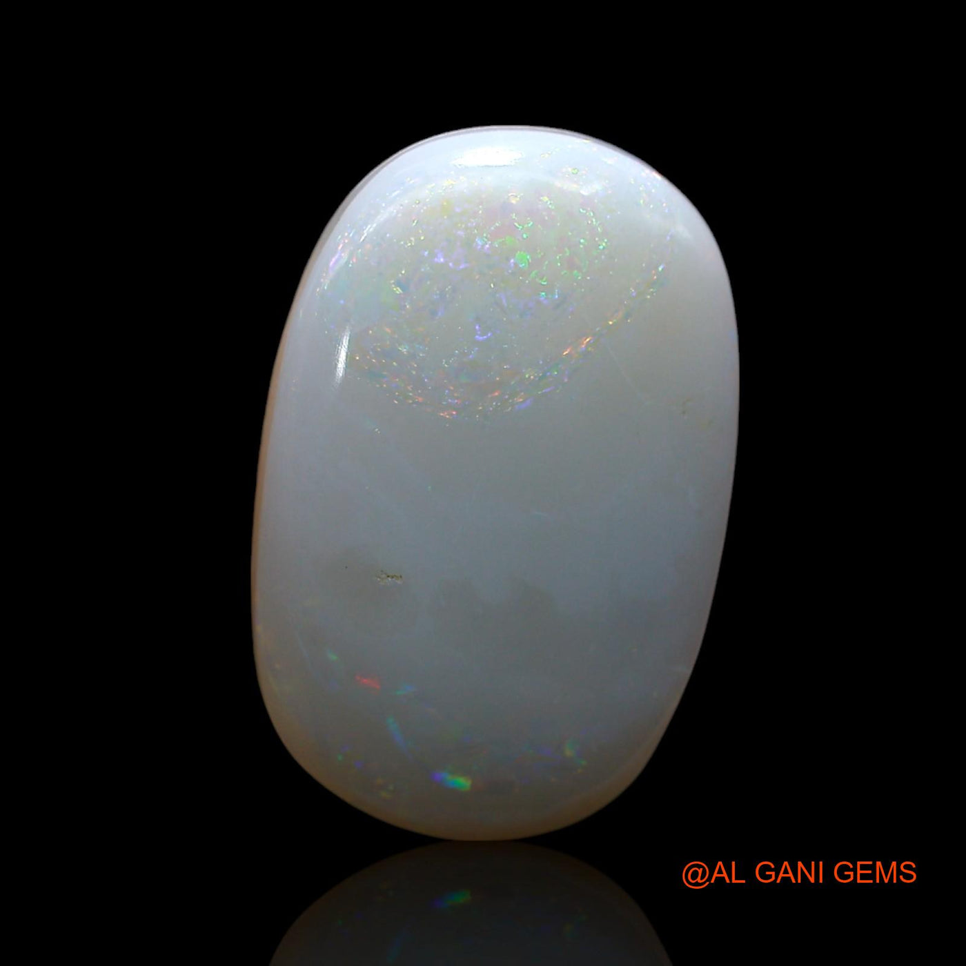 9.00 Cts Natural Australian Fire Opal Loose Gemstone Oval Cabochon 20x13x4 mm AE-872