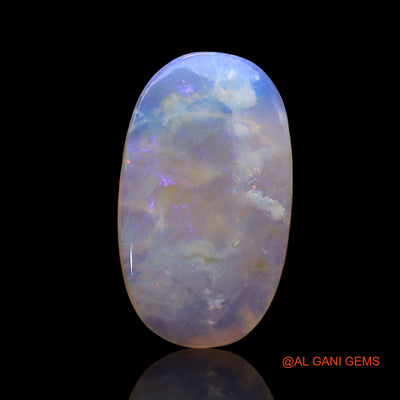 6.00 Cts Natural Australian Fire Opal Loose Gemstone Oval Cabochon 22x13x3 mm AE-876