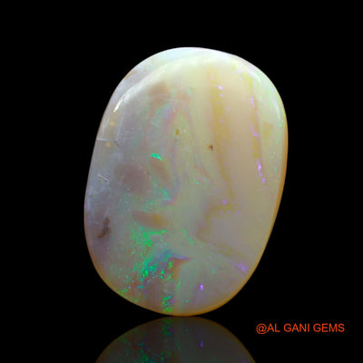 9.00 Cts Natural Australian Fire Opal Loose Gemstone Oval Cabochon 20x14x4 mm AE-877