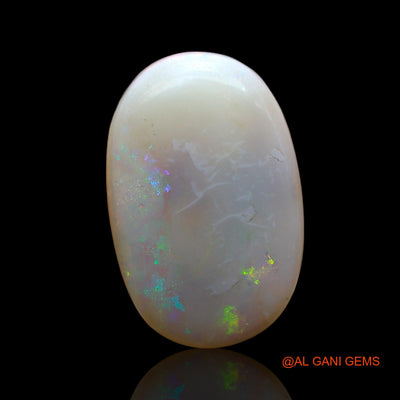 Natural Fire Opal Gemstone 9.00 Cts Loose Oval Cabochon From Australia 20x13x5 mm AE-878
