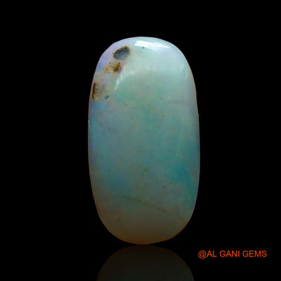 Natural Fire Opal Gemstone 3.00 Cts Loose Oval Cabochon From Australia 16x8x3 mm AE-87
