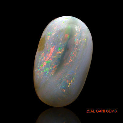 Natural Untreated Fire Opal Loose Gemstone Oval Cabochon From Australia 10.00 Cts 20x12x6 mm AE-880