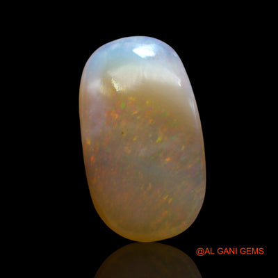 7.00 Cts Natural Australian Fire Opal Loose Gemstone Oval Cabochon 21x12x4 mm AE-884