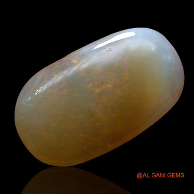 7.00 Cts Natural Australian Fire Opal Loose Gemstone Oval Cabochon 21x12x4 mm AE-884