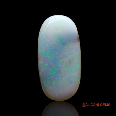 Natural Untreated Fire Opal Loose Gemstone Oval Cabochon From Australia 8.00 Cts 20x10x5 mm AE-885