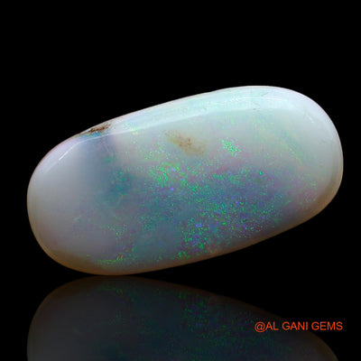 Natural Untreated Fire Opal Loose Gemstone Oval Cabochon From Australia 8.00 Cts 20x10x5 mm AE-885