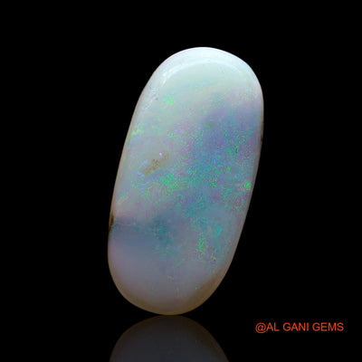 Natural Untreated Fire Opal Loose Gemstone Oval Cabochon From Australia 8.00 Cts 20x10x5 mm AE-885