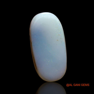 Natural Untreated Fire Opal Loose Gemstone Oval Cabochon From Australia 8.00 Cts 20x10x5 mm AE-885