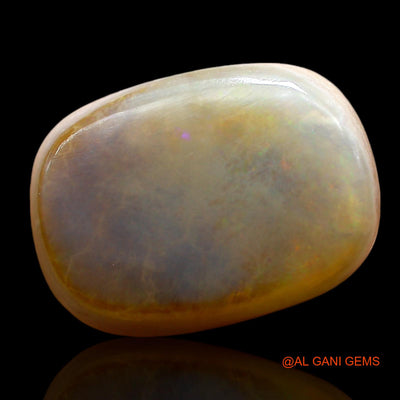 12.00 Cts Natural Australian Fire Opal Loose Gemstone Oval Cabochon 19x14x5 mm AE-887