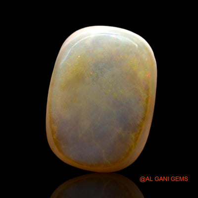 12.00 Cts Natural Australian Fire Opal Loose Gemstone Oval Cabochon 19x14x5 mm AE-887