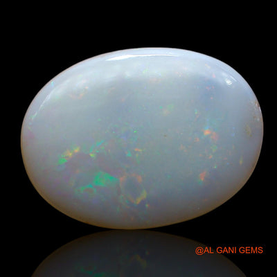 Natural Fire Opal Gemstone 5.00 Cts Loose Oval Cabochon From Australia 19x14x3 mm AE-888