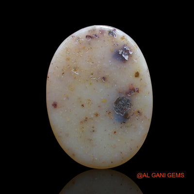 Natural Fire Opal Gemstone 5.00 Cts Loose Oval Cabochon From Australia 19x14x3 mm AE-888
