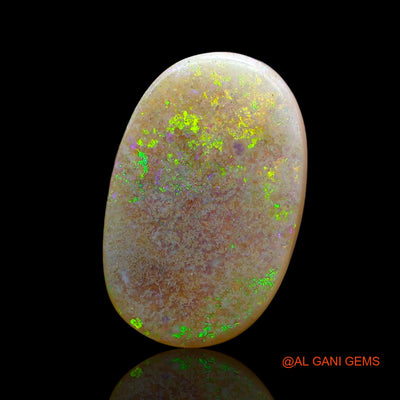 7.00 Cts Natural Australian Fire Opal Loose Gemstone Oval Cabochon 19x13x3 mm AE-890